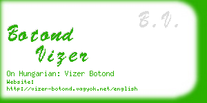 botond vizer business card